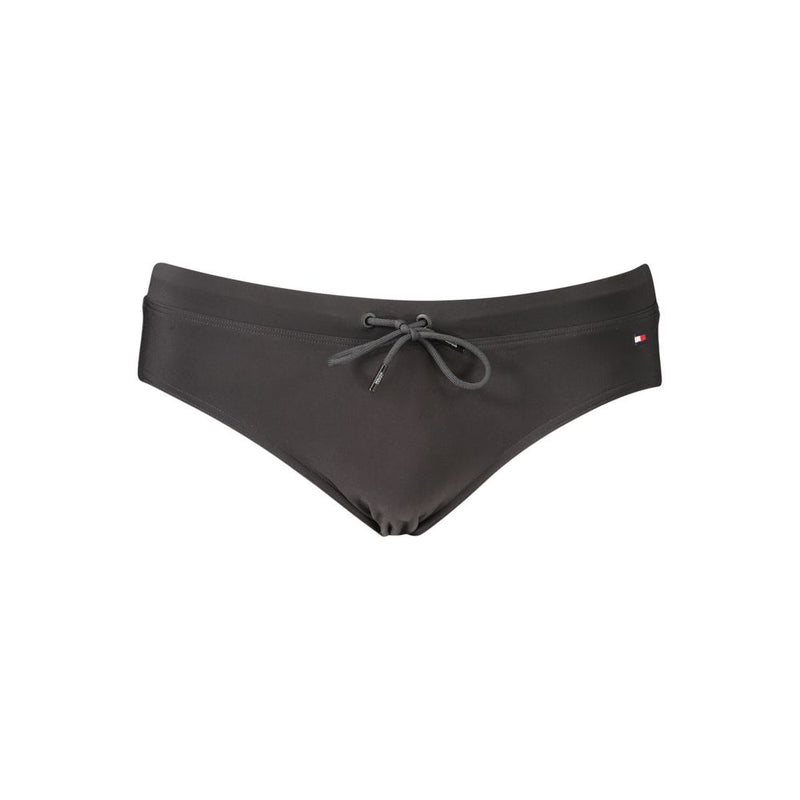 Tommy Hilfiger Black Polyester Men's Swim Briefs