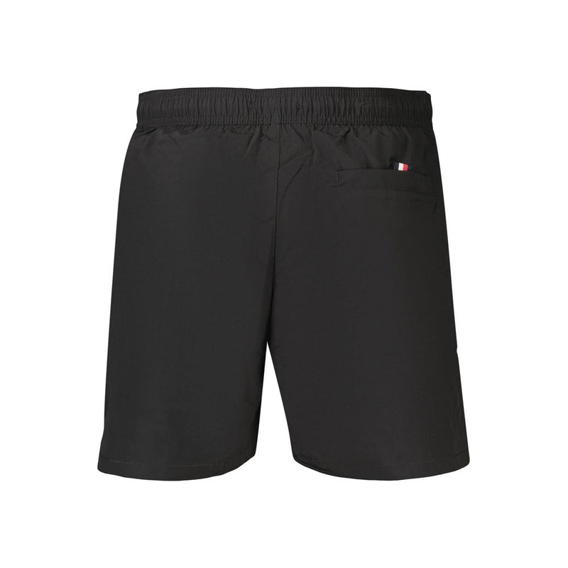 Tommy Hilfiger Black Polyester Men's Swim Boxer Shorts