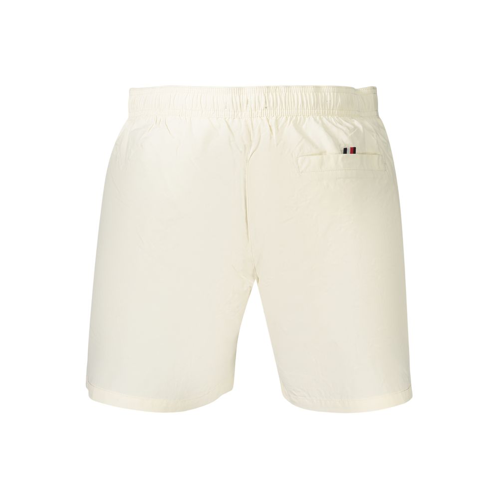 Tommy Hilfiger Beige Polyester Men's Swim Boxer Shorts