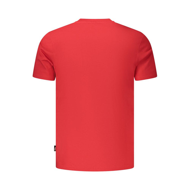 T-shirt Fila Rifredi Rouge en Coton pour Hommes
