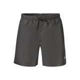 Calvin Klein Black Polyester Men's Swim Boxer Shorts