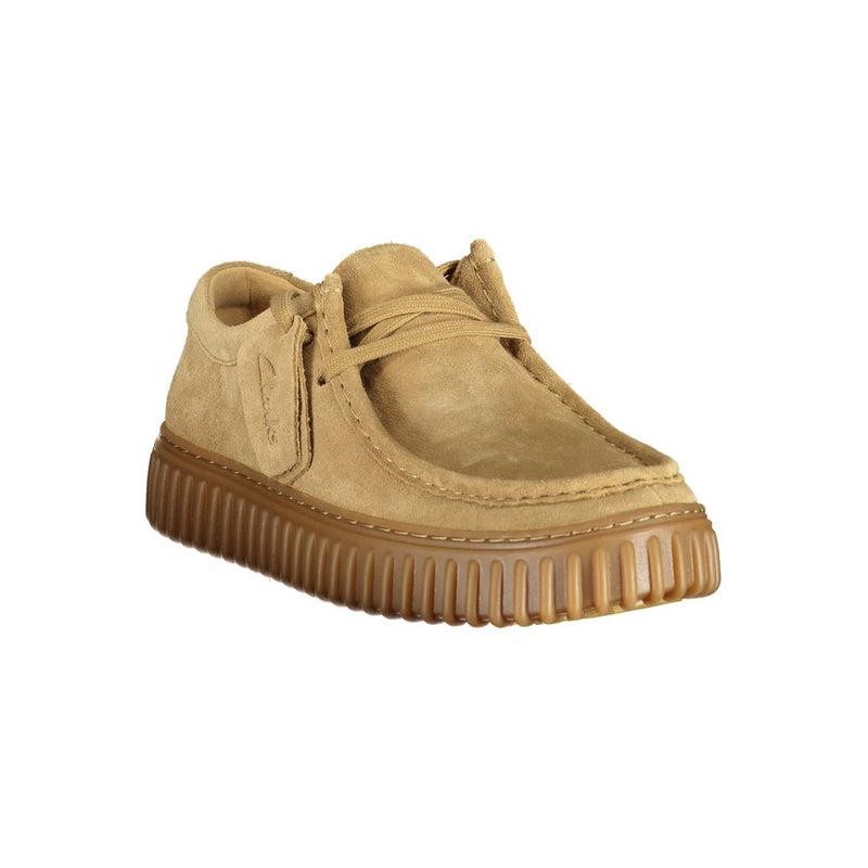 Clarks Brown Leather Men's Slip-On Loafers