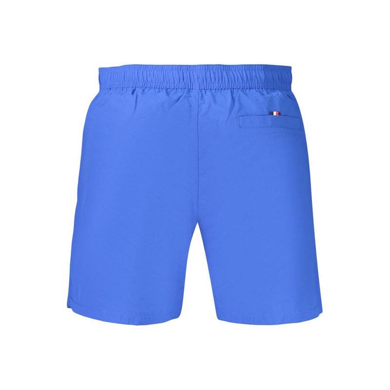 Tommy Hilfiger Blue Polyester Men's Swim Boxer Shorts