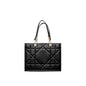 Dior Black Leather Tote Bag