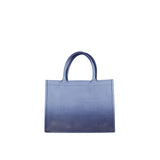 Dior Blue Calfskin Tote Bag - Elegant and Versatile