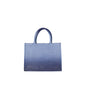 Dior Blue Calfskin Tote Bag