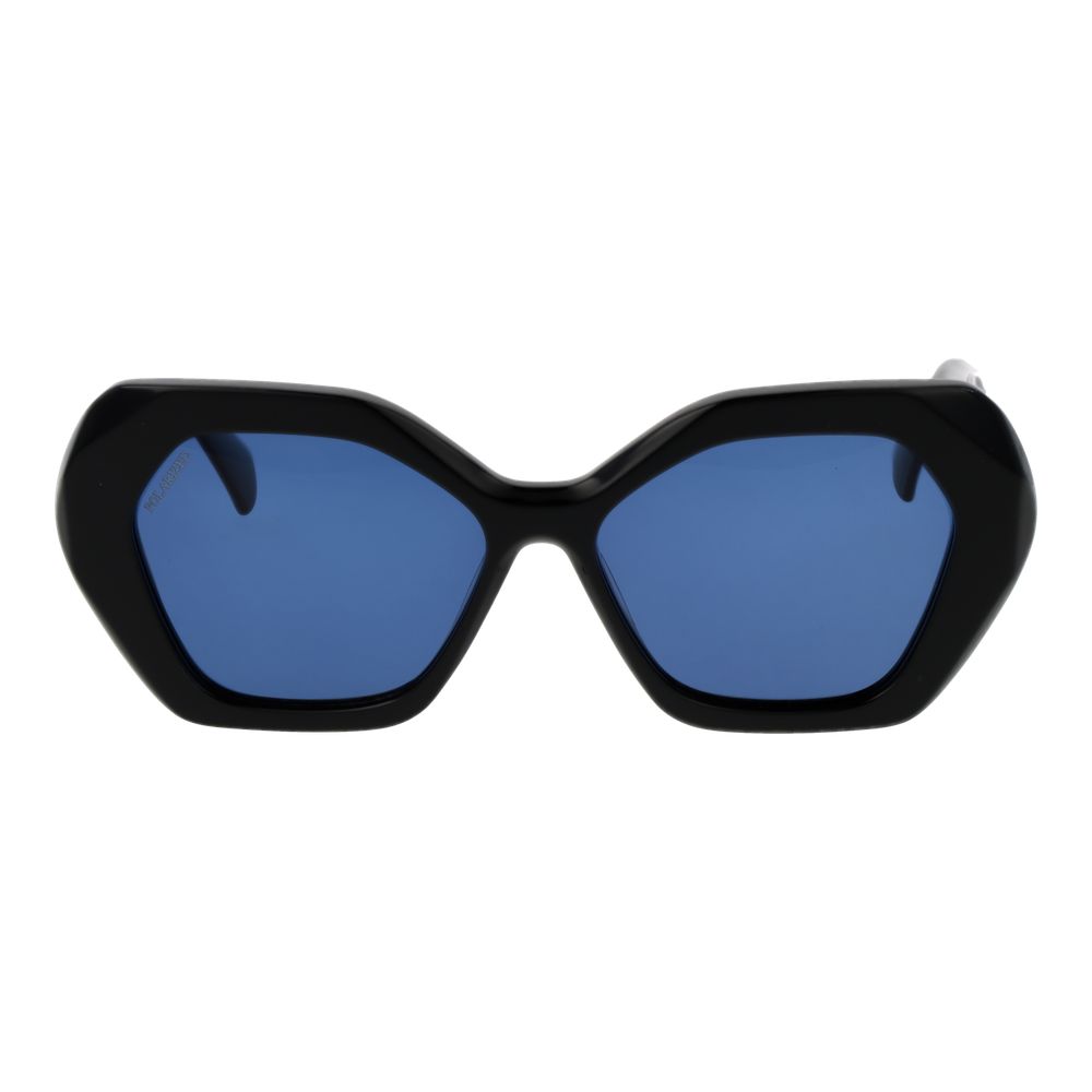 Replay Black Acetate Sunglasses - Stylish Butterfly Design