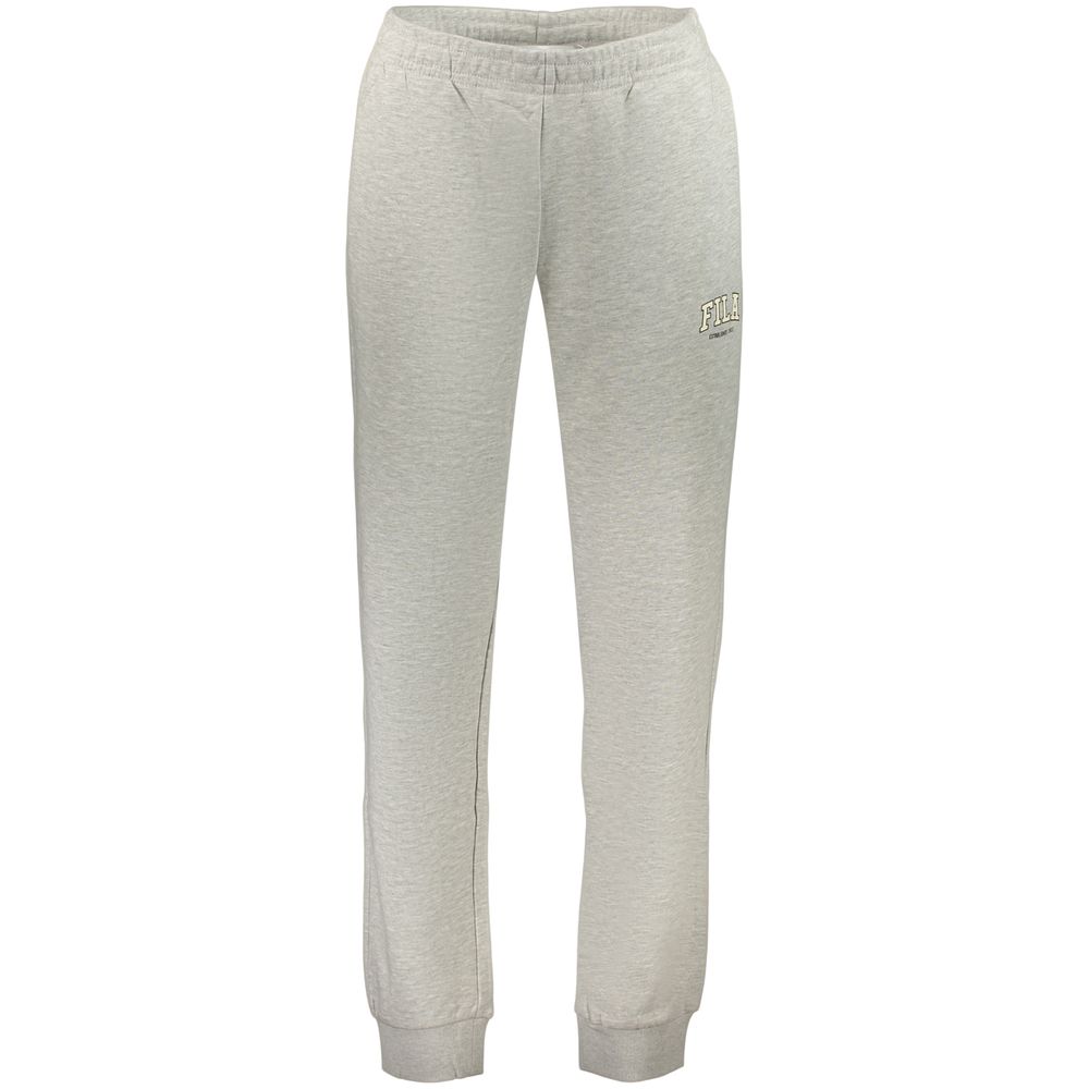 Fila Rifredi Gray Cotton Men's Trousers for Sportswear