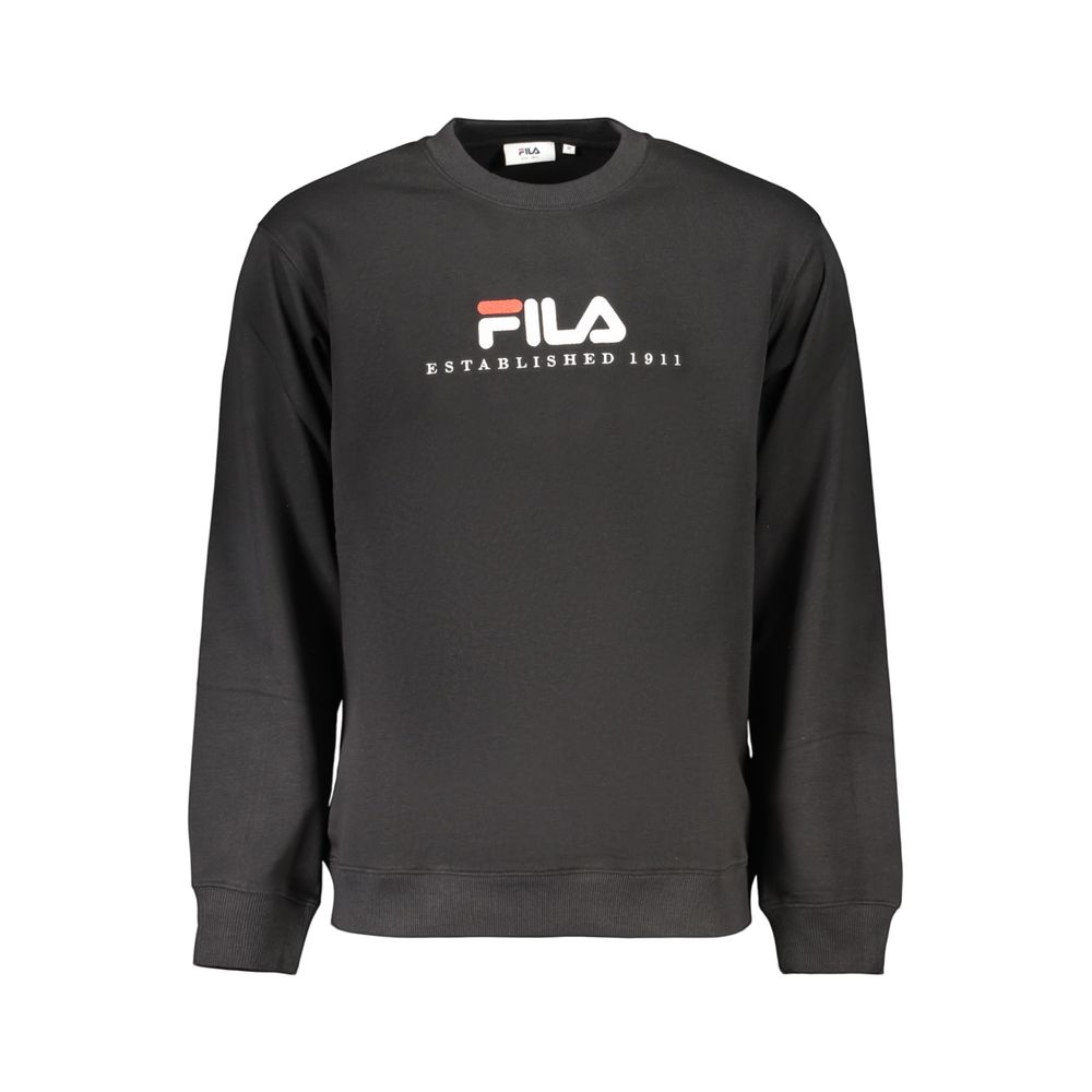 Fila Valsera Sweatshirt Noir pour Homme en Coton