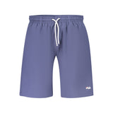 Fila Tinelli Blue Polyester Men's Swim Boxers
