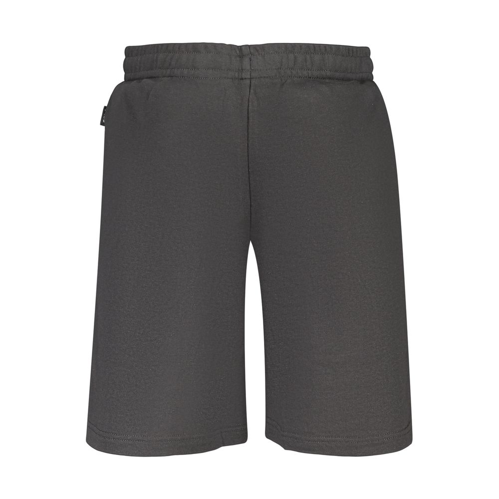 Fila Black Cotton Men's Sports Shorts
