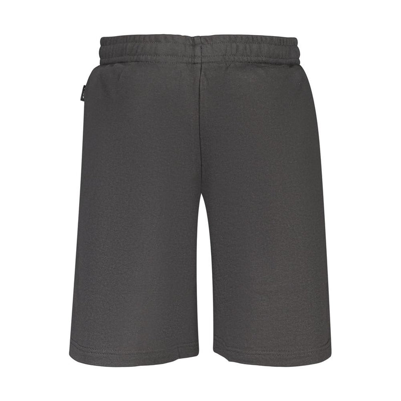 Fila Black Cotton Men's Sports Shorts