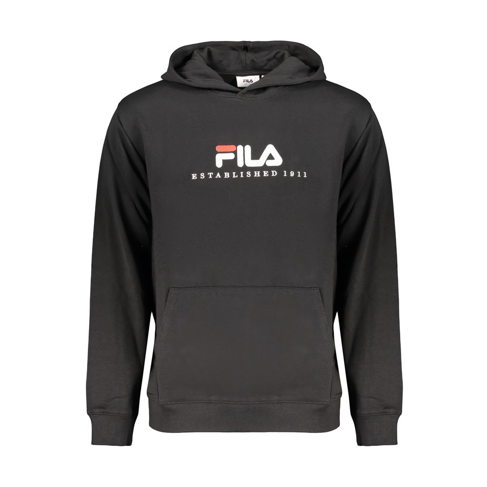 Fila Valsera Black Cotton Men's Hoodie