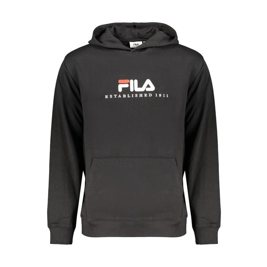Fila Valsera Black Cotton Men's Hoodie