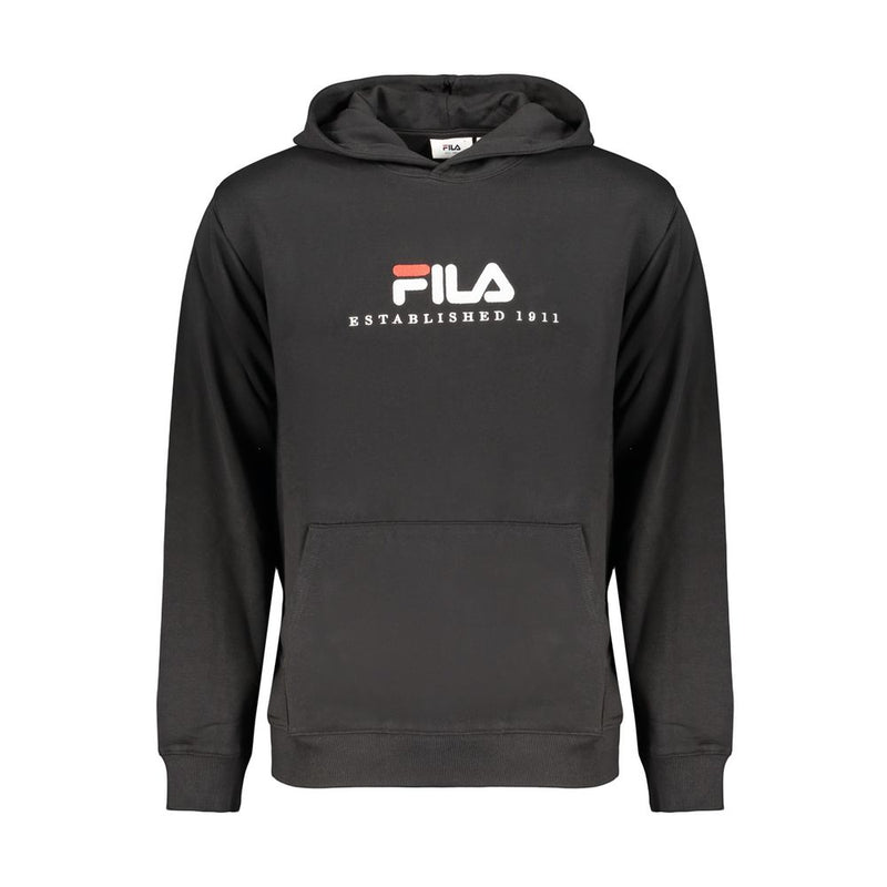 Fila Valsera Black Cotton Men's Hoodie