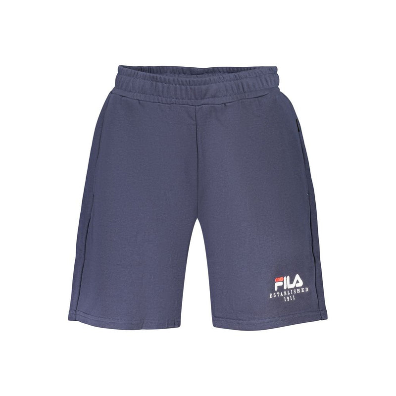 Fila Valsera Blue Cotton Men's Sports Shorts