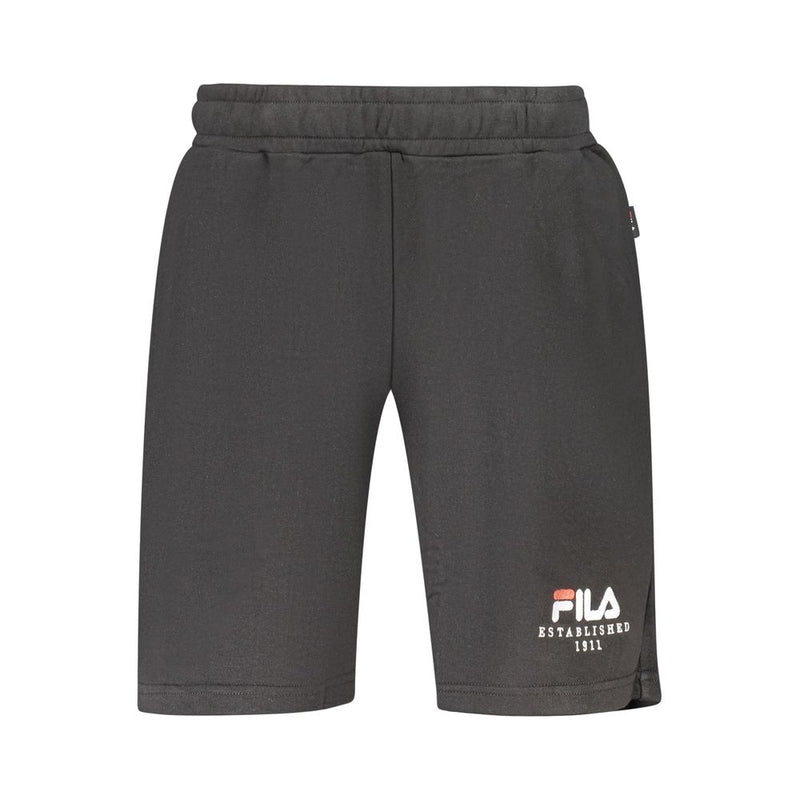 Fila Valsara Black Cotton Men's Sports Shorts