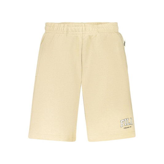 Fila Rifredi Beige Cotton Men's Sports Shorts