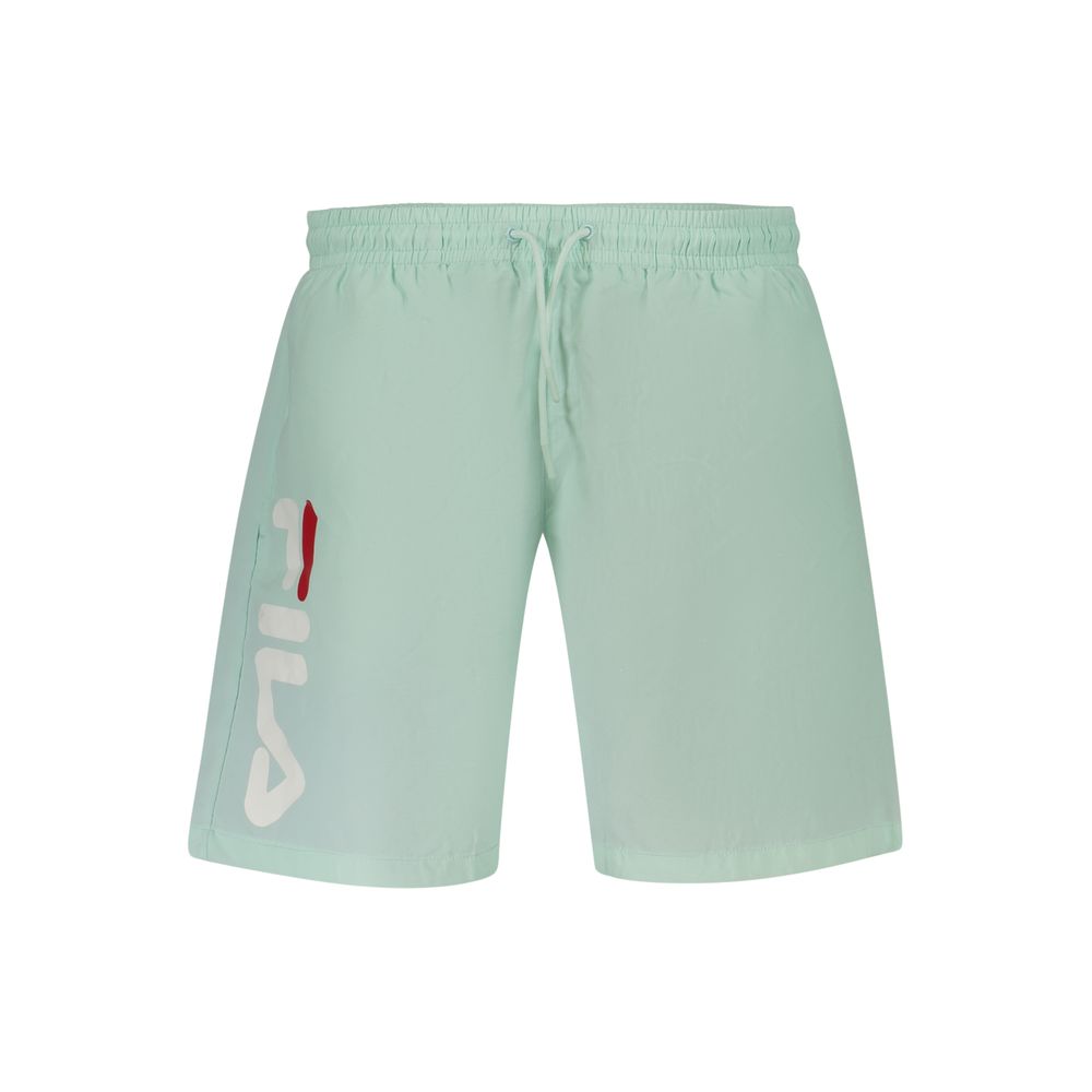 Fila Caravello Verde Polyester Men's Swim Boxers