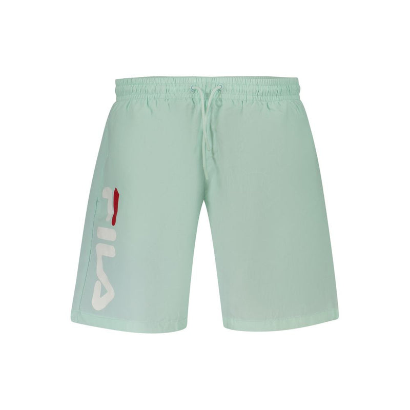 Fila Caravello Verde Polyester Men's Swim Boxers