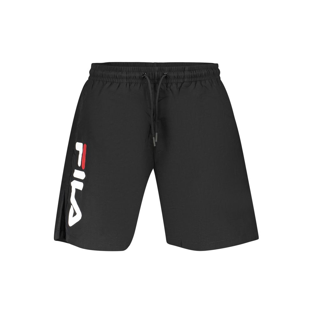Fila Caravello Black Polyester Men's Swim Boxers