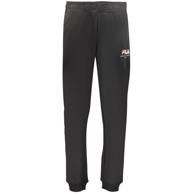 Fila Black Valsèra Cotton Mens Trousers