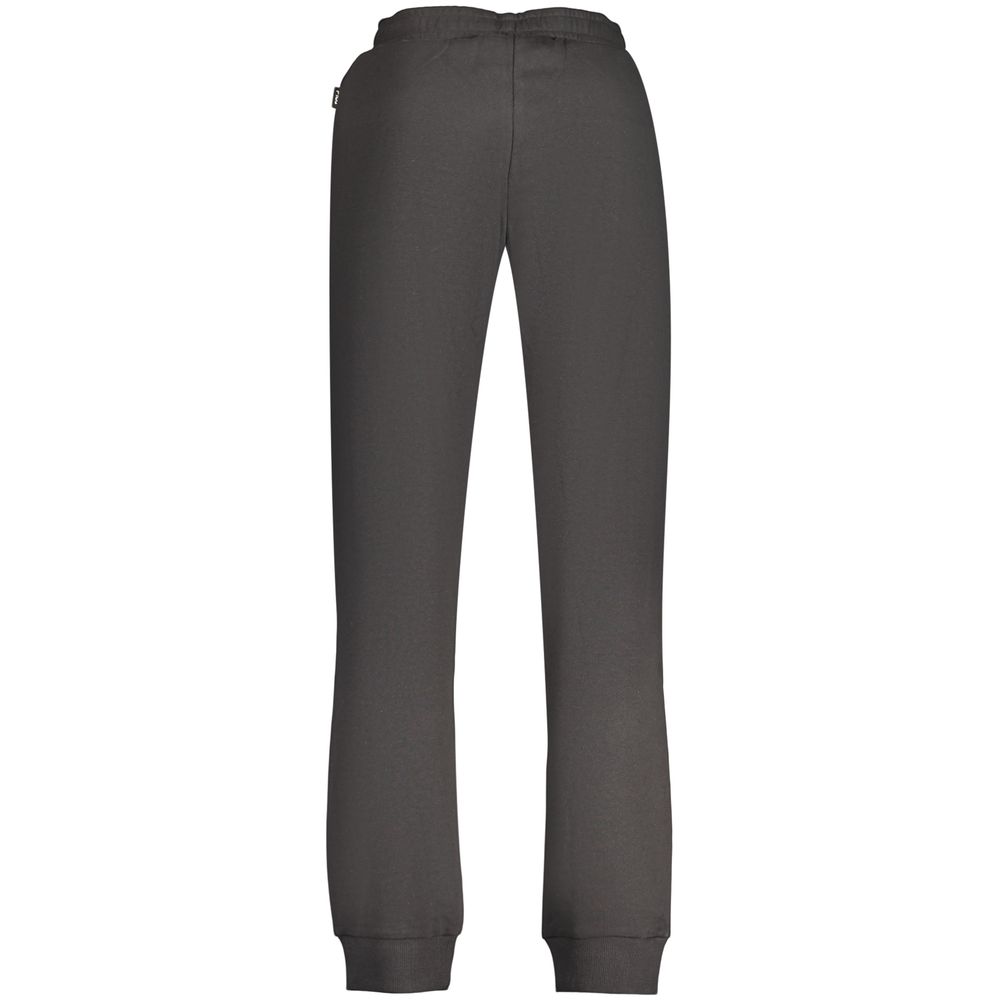 Fila Nero Cotton Men's Trousers - Black Joggers