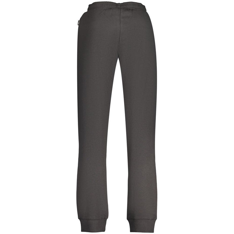 Fila Nero Cotton Men's Trousers - Black Joggers