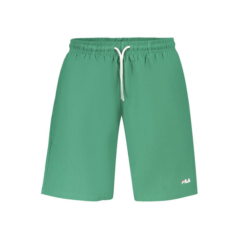 Fila Verde Poliestere Men's Boxer - Tinelli Swim Boxers