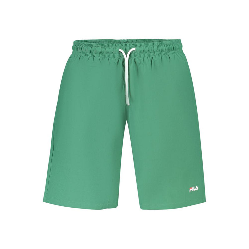 Fila Verde Poliestere Men's Boxer - Tinelli Swim Boxers