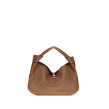 Gabriela Hearst Brown Lamb Ovis Aries Aries Shoulder Bag
