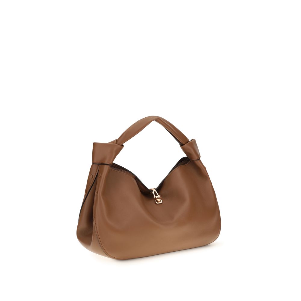 Gabriela Hearst Brown Lamb Ovis Aries Aries Shoulder Bag
