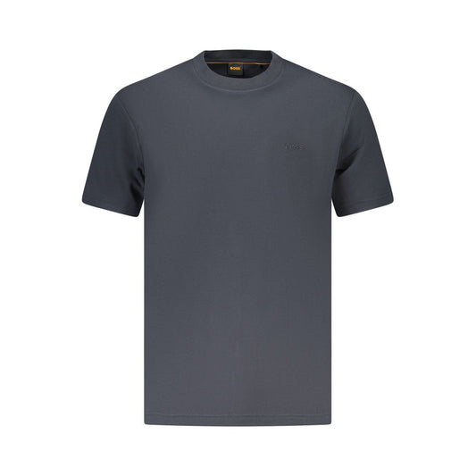 Hugo Boss Blue Cotton Men's T-Shirt