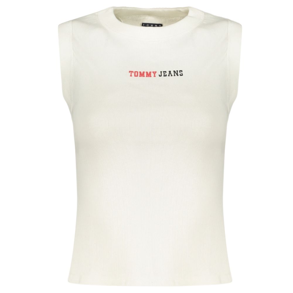 Tommy Hilfiger White Cotton Women's Tank Top