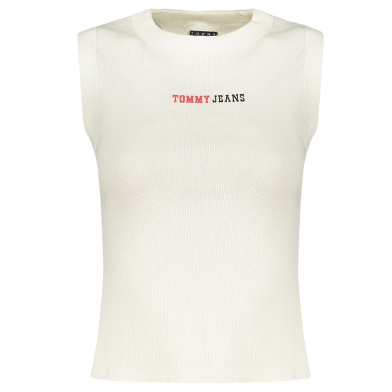 Tommy Hilfiger White Cotton Women's Tank Top