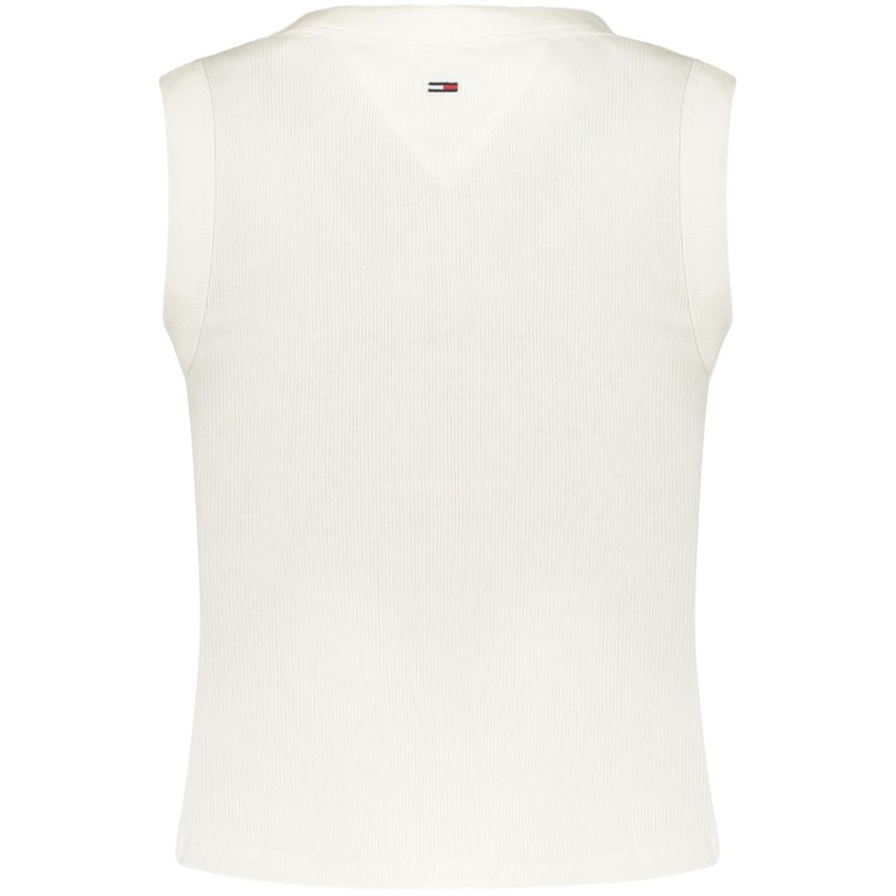 Tommy Hilfiger White Cotton Women's Tank Top