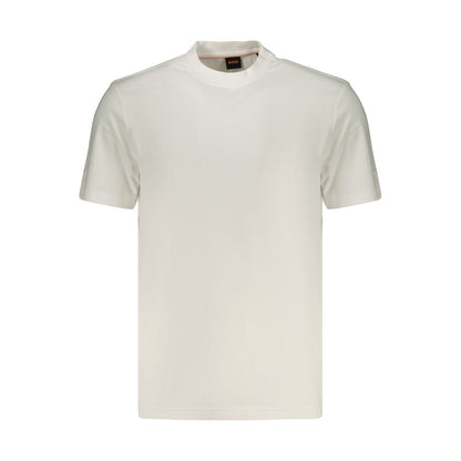 Hugo Boss White Cotton Men's T-Shirt