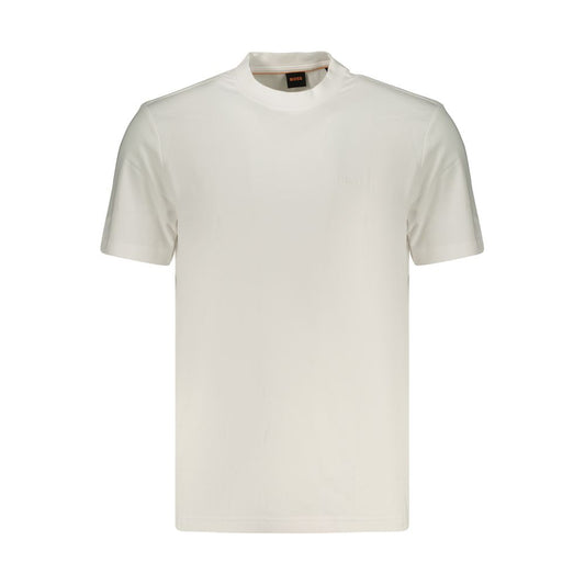 Hugo Boss White Cotton Men's T-Shirt
