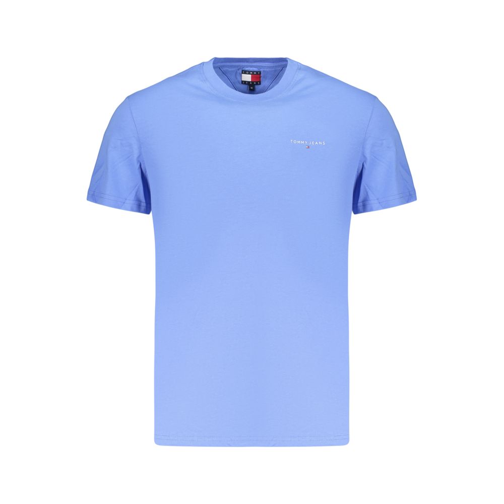 T-shirt homme Tommy Hilfiger en coton bleu clair