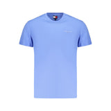 T-shirt homme Tommy Hilfiger en coton bleu clair