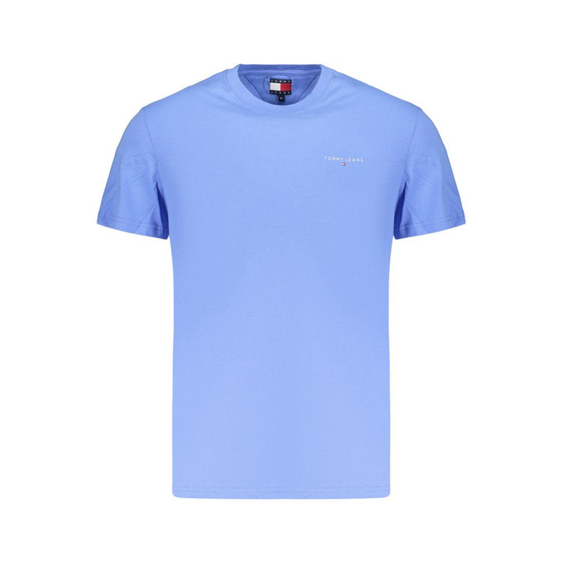 T-shirt homme Tommy Hilfiger en coton bleu clair