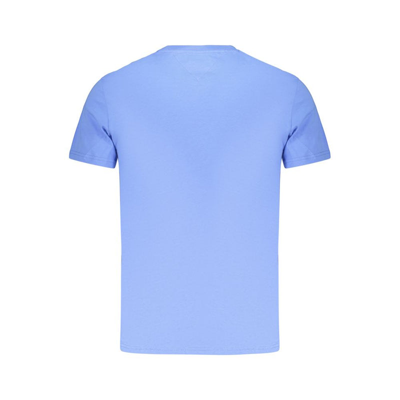 T-shirt homme Tommy Hilfiger en coton bleu clair