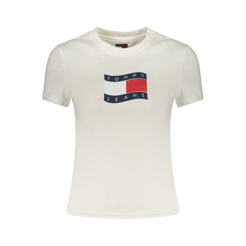 Tommy Hilfiger Bianco Cotton Women's T-Shirt