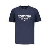 Tommy Hilfiger Blue Cotton Men's T-Shirt - Stylish & Comfortable