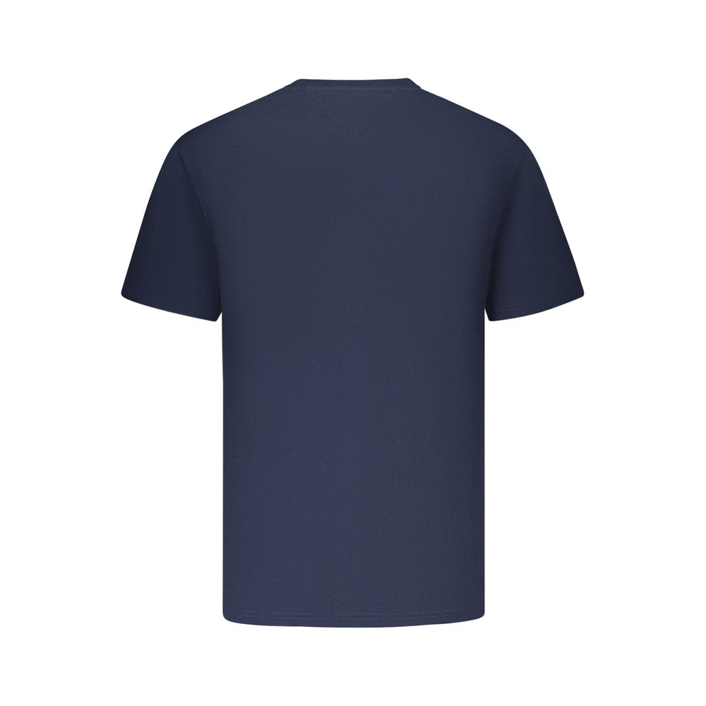 Tommy Hilfiger Blue Cotton Men's T-Shirt - Stylish & Comfortable