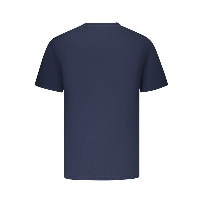 Tommy Hilfiger Blue Cotton Men's T-Shirt - Stylish & Comfortable