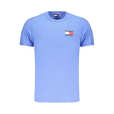 Tommy Hilfiger Blue Cotton Men's T-Shirt