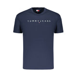 Tommy Hilfiger Blue Cotton Men's T-Shirt