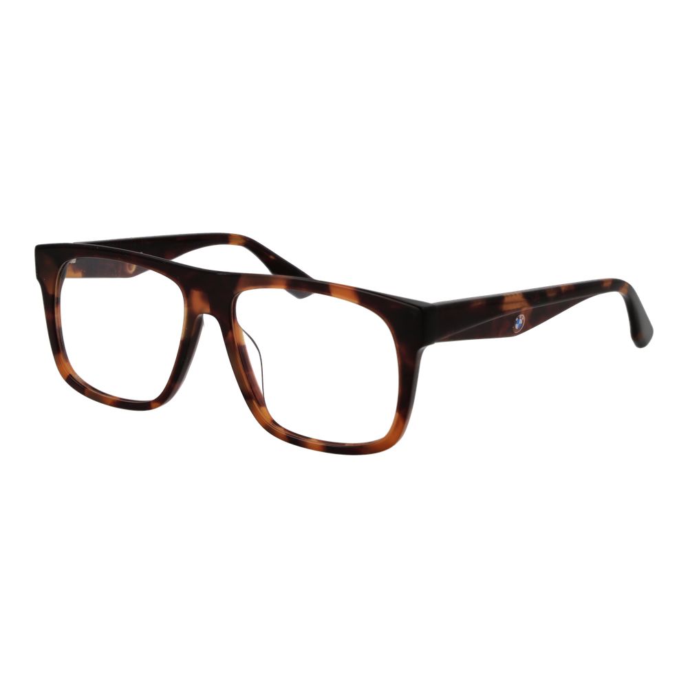 BMW Brown Plastic Aviator Glasses Frames for Men