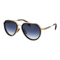 David Beckham Black Metal Sunglasses